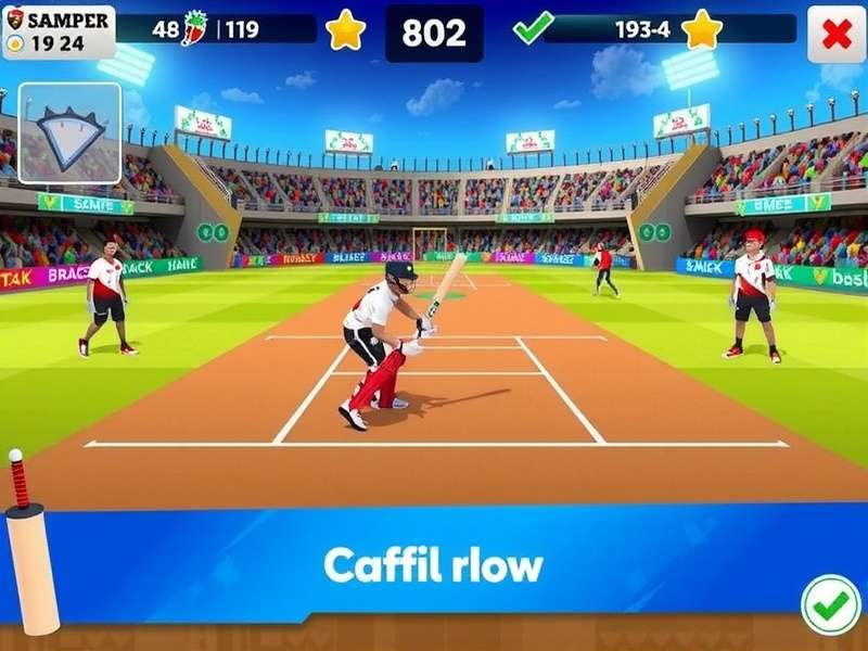 Basket Cricket Stars Gameplay